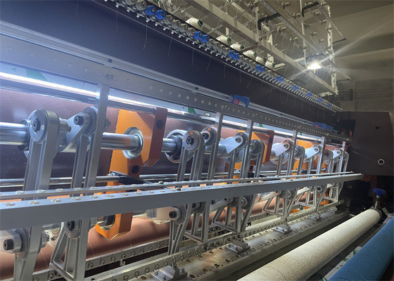 Machine de couverture industrielle à faible bruit et efficace avec une distance d'aiguille de 25,4 mm