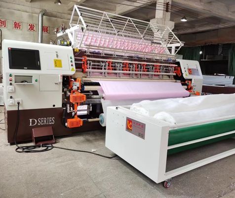 Automatique cousant 2 rangées machine piquante industrielle de 94 pouces