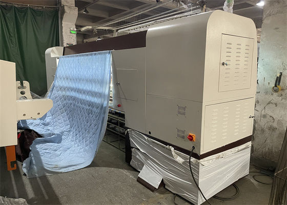 Machine à mousse de matelas à couture à deux rangées