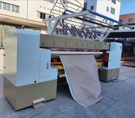 Machine à couvertures industrielle à aiguilles multiples à 1000 tours par minute pour couvertures et vêtements