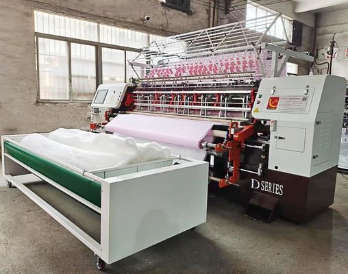 60 pouces avancée 1200RPM Computerized Quilting Machine avec lubrification automatique