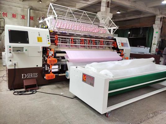 Drap piquant d'aiguille multi faisant la machine avec le règlage de frontière