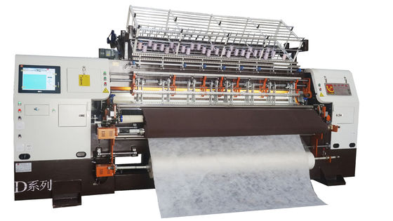 Machine piquante automatique de pouce 1200RPM Multineedle du ravitaillement 128