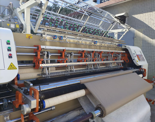 12 pouces modèlent 3 barres d'aiguille ont informatisé la couverture piquante de machine faisant la machine