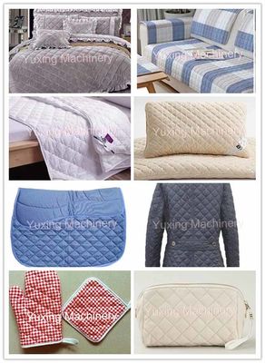 12 pouces modèlent 3 barres d'aiguille ont informatisé la couverture piquante de machine faisant la machine