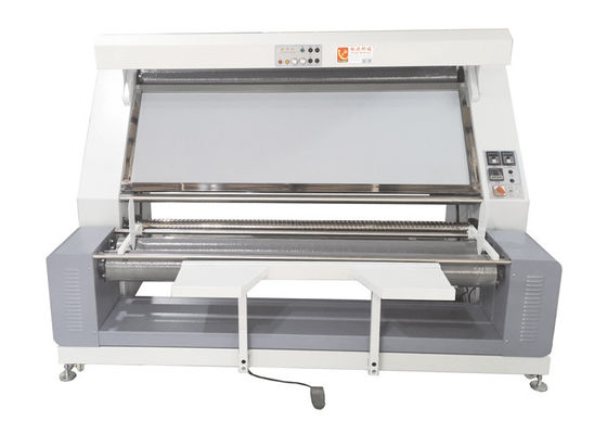 Machine de alignement de rebobinage de tissu de bord automatique avec le compteur de mètre