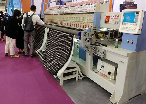 Machine piquante de broderie d'aiguille multi de 128 pouces pour l'édredon/couvre-lit