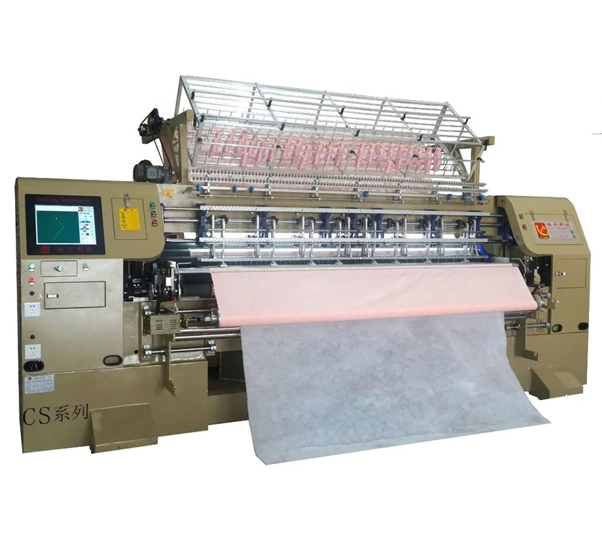 240CM 3 rangées Servo-entraîné à grande vitesse machine de couverture commerciale industrielle pour couvertures