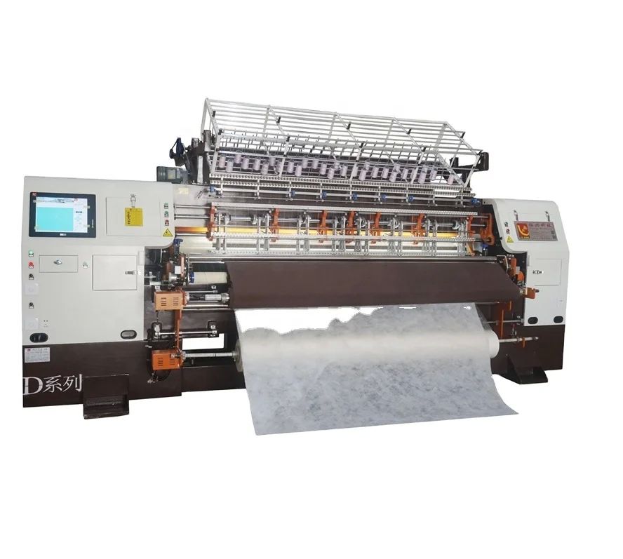 Machine à coudre à plusieurs aiguilles à 1200 tours par minute pour la production de coudées de 2 mm à 8 mm de longueur de couture