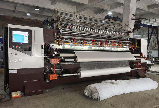 machine piquante de l'aiguille 1400rpm de point multi à grande vitesse de serrure 112 pouces pour le textile à la maison