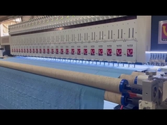 1800 surface de traitement minimale machine de broderie de couette pour tissu moyen