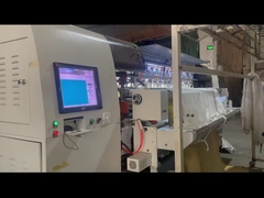 Machine de couverture industrielle avec une distance d'aiguille de 25,4 mm